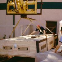 Bringing Maniac into his new home